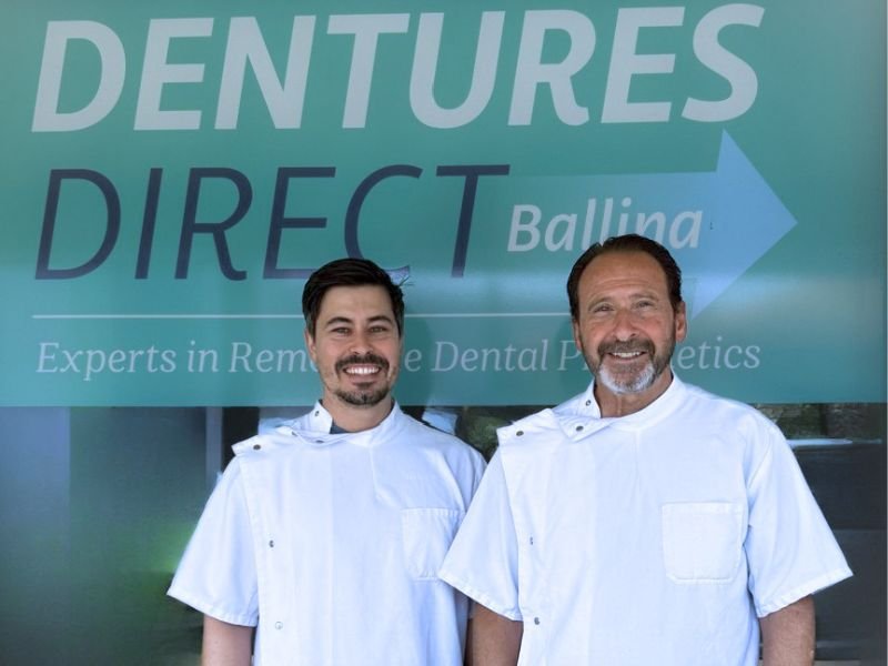 Yas and Gene at Dentures Direct Ballina